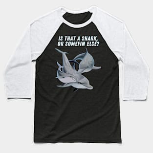 Dolphins hanging out Baseball T-Shirt